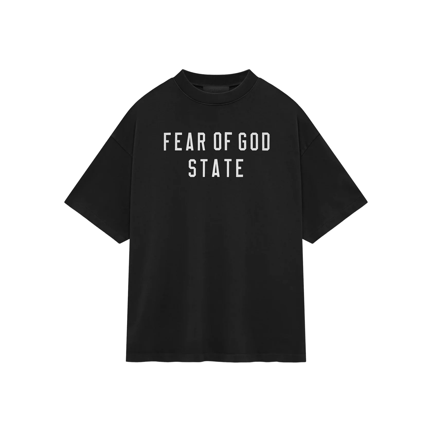 FEAR OF GOD ESSENTIALS 90'S TEE JET BLACK