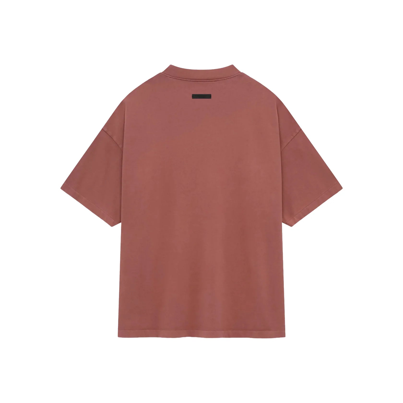 Fear of God Essentials Heavy Crewneck Tee 'Crimson'