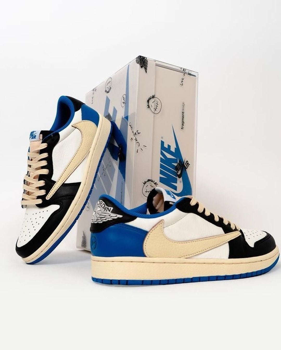 Fragment Design x Travis Scott x Air Jordan 1 Retro Low