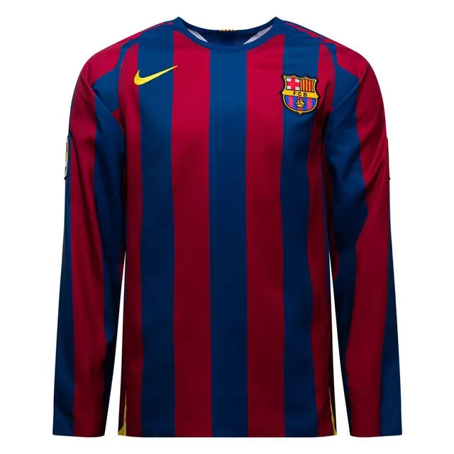 FC Barcelona 2005/06 Home Jersey Long Sleeve