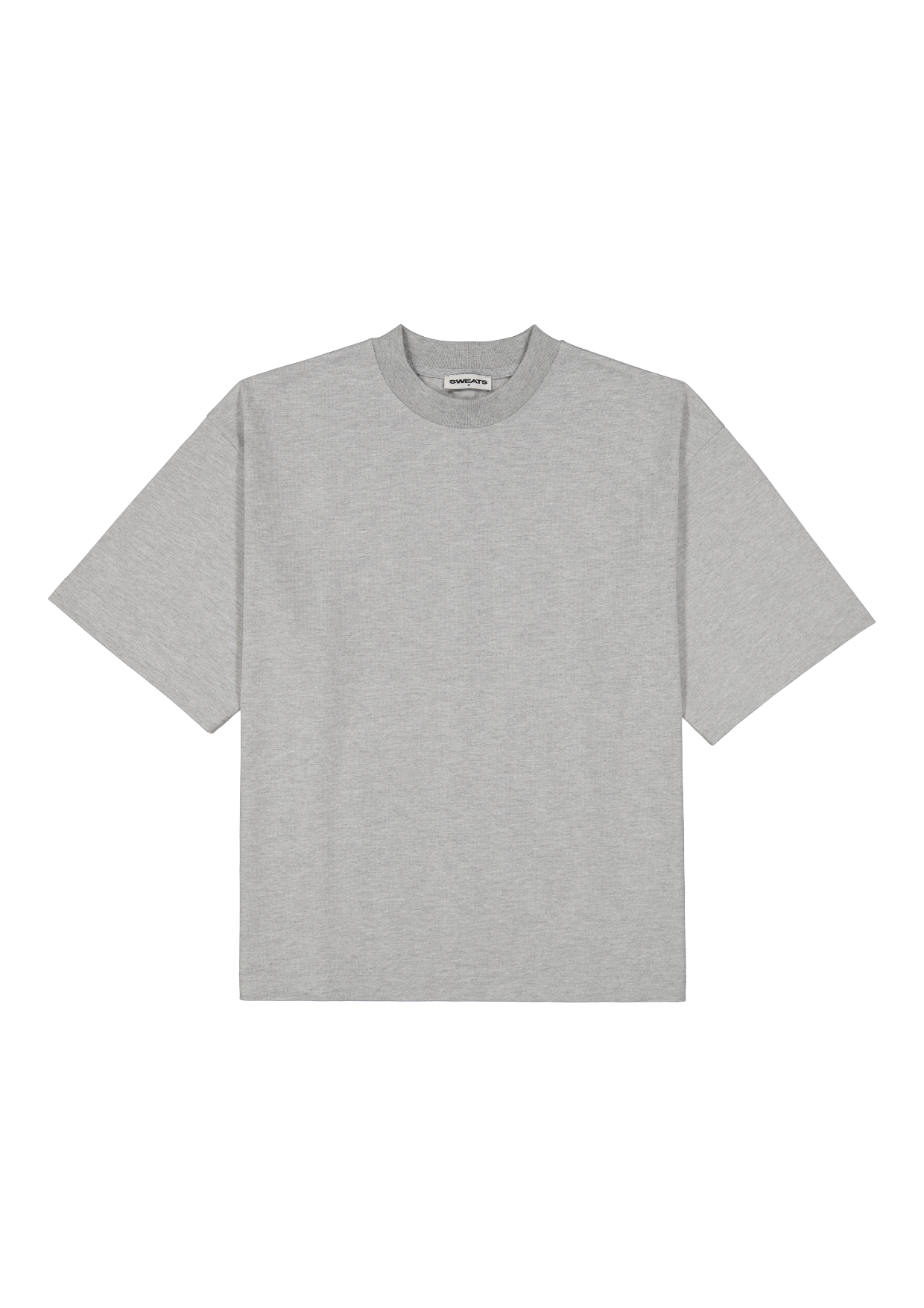 SIGNATURE BLANK T-SHIRT - MARLE GREY
