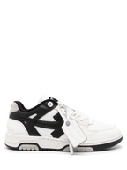 OFF-WHITE Out Of Office OOO Low Tops - "White/"Black