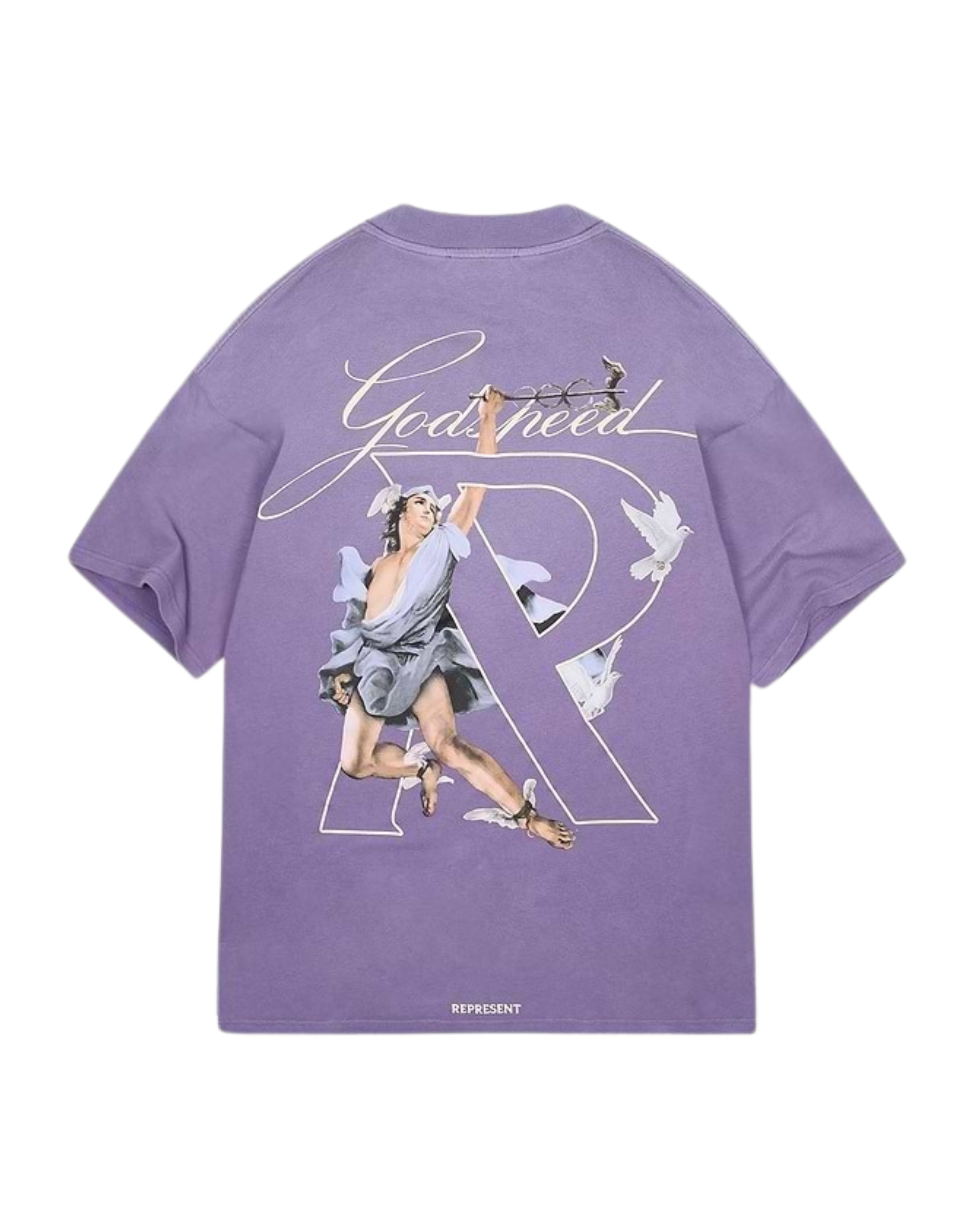 Represent Hermes T-Shirt - "Purple"
