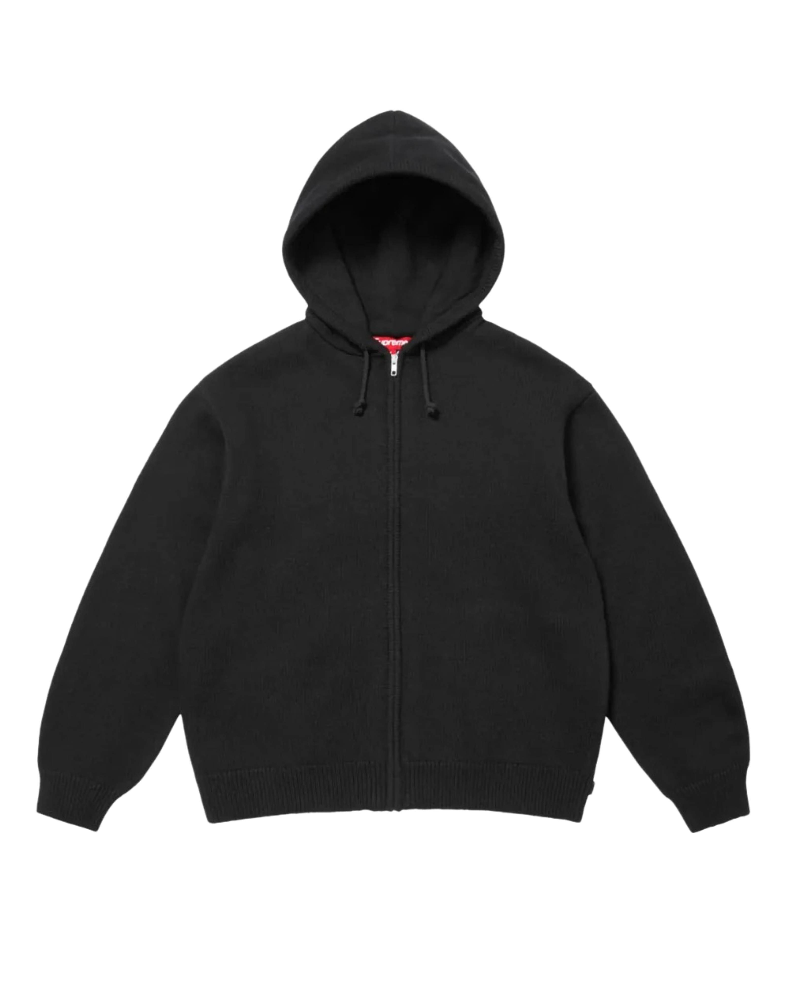 Supreme Last Supper Embroidered Zip-Up Hoodie - "Black"