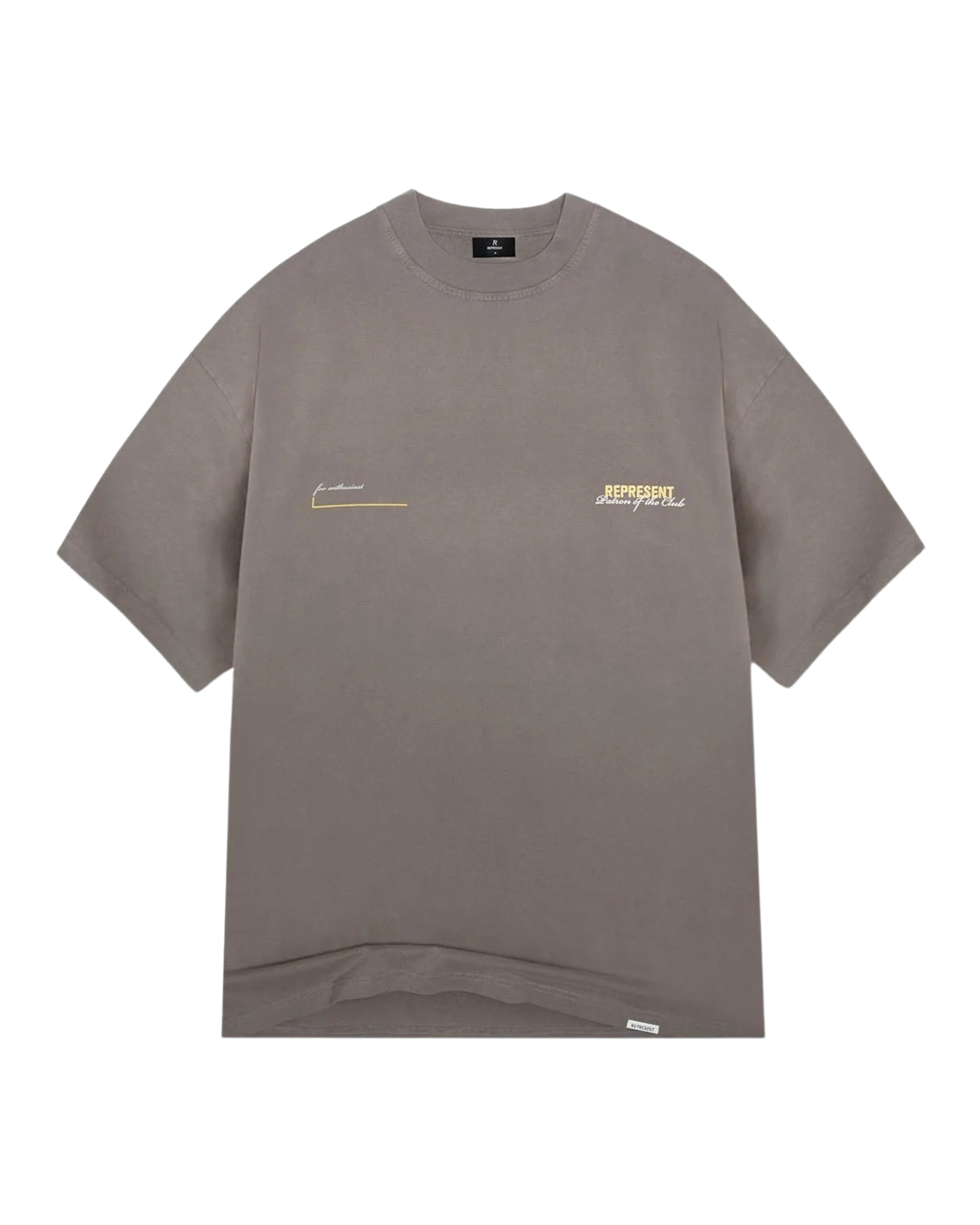 Represent Patron Of The Club T-Shirt - "Washed Olive"