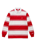 Supreme x Nike Stripe Rugby - "Red/White"