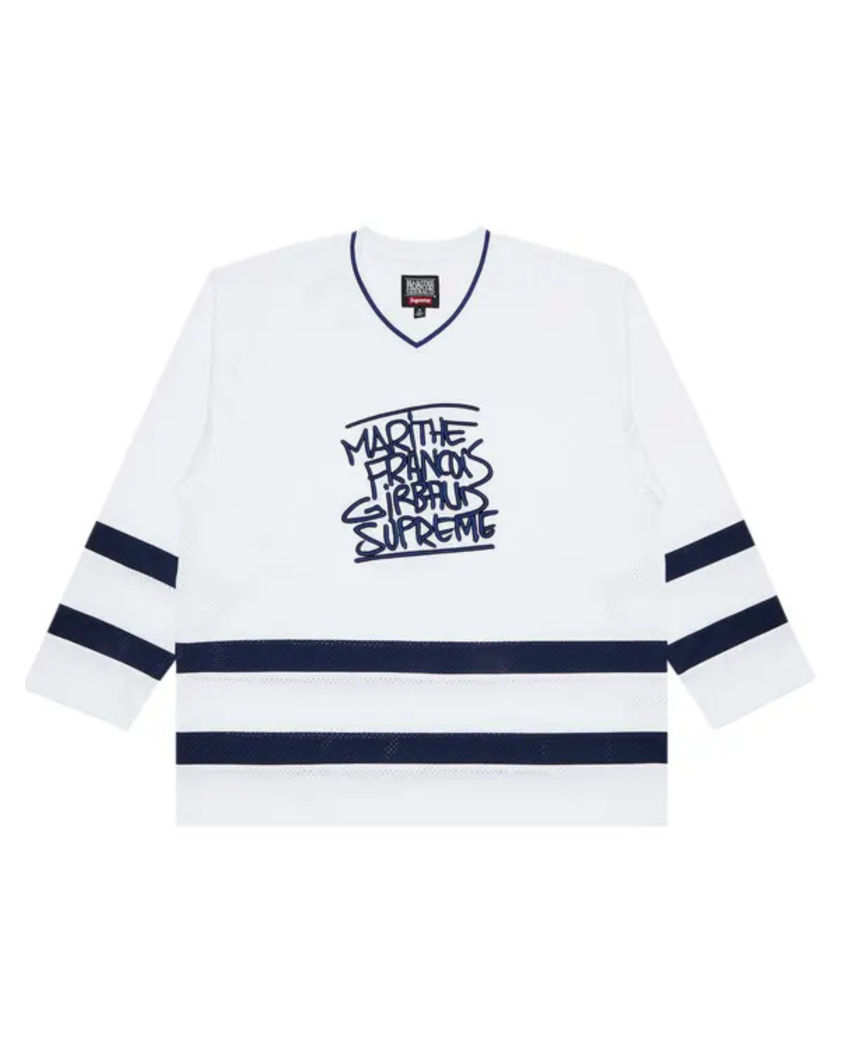 Supreme x Martithé + François Girbaud Hockey Jersey - "White"