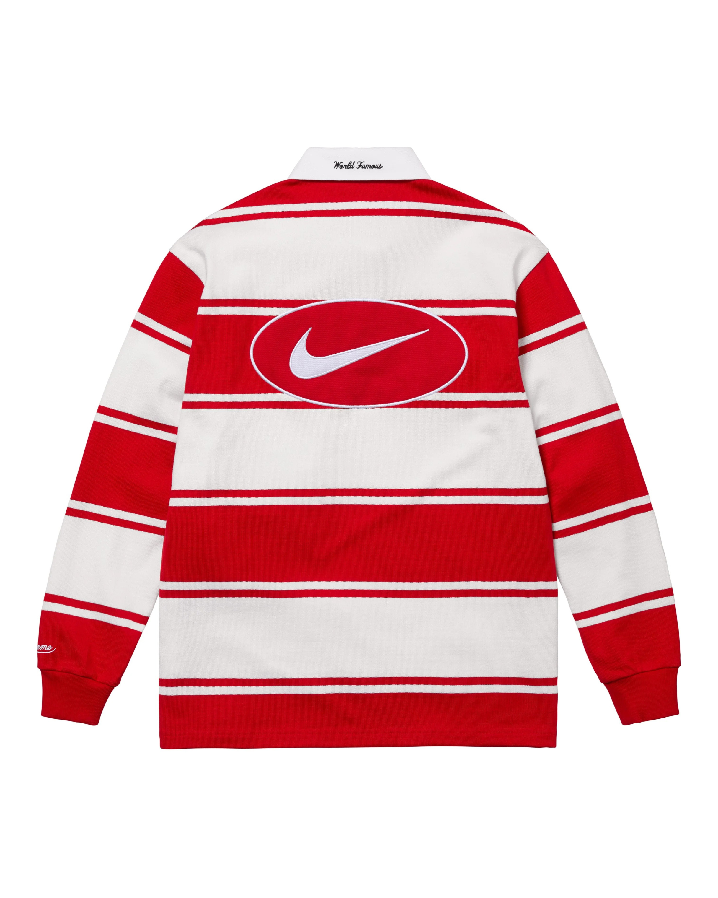 Supreme x Nike Stripe Rugby - "Red/White"