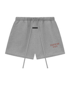 Fear of God Essentials Fleece Soccer Short - 'Dark Heather'