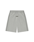 Fear of God Essentials Shorts with Piping - "Concrete Heather / Black"