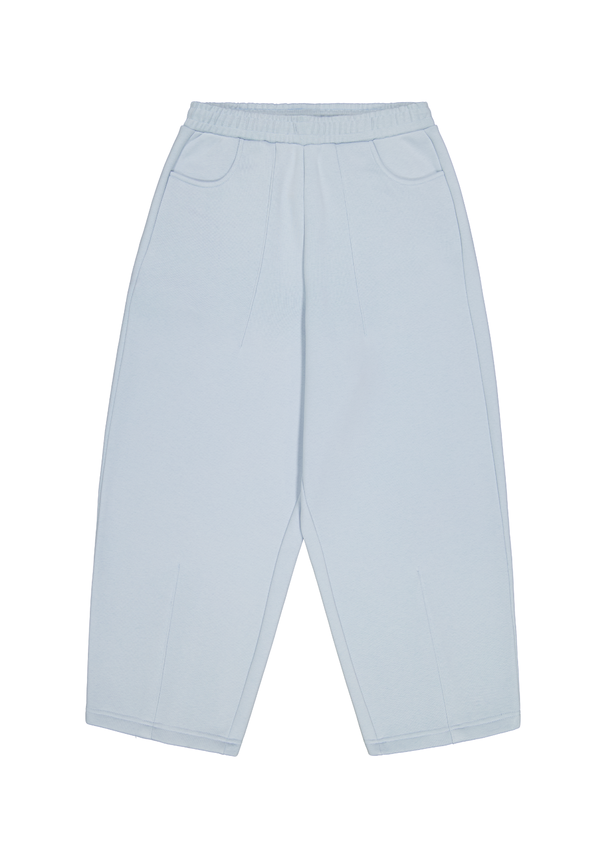 COZY STRAIGHT LEG SWEATS - GLACIER