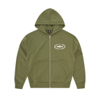 Corteiz CRTZ Superior Royale Zip Hoodie 'Olive'