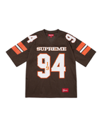 Supreme Sequin Football Jersey - "Brown"