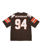 Supreme Sequin Football Jersey - "Brown"
