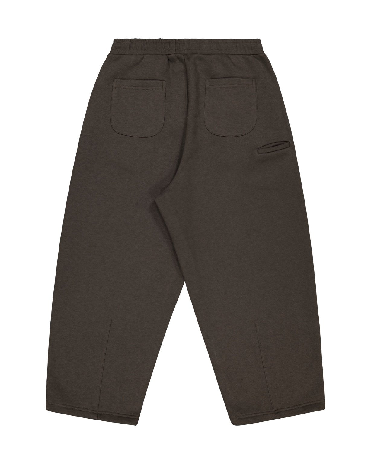 COZY STRAIGHT LEG SWEATS - COFFEE