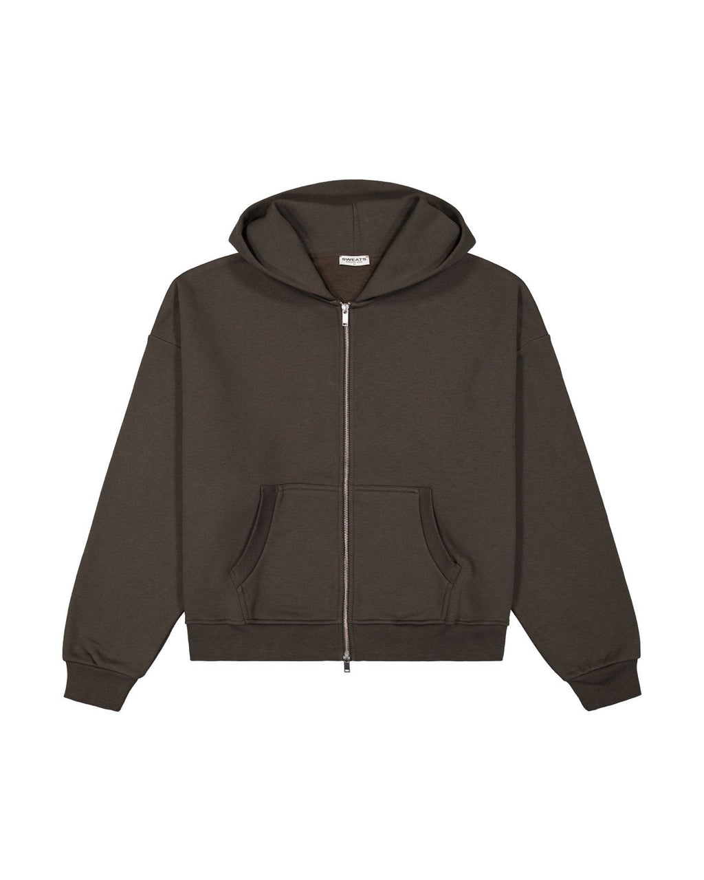 COZY ZIP UP - COFFEE