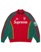 Supreme x Umbro Zip Up Sweater - "Red"