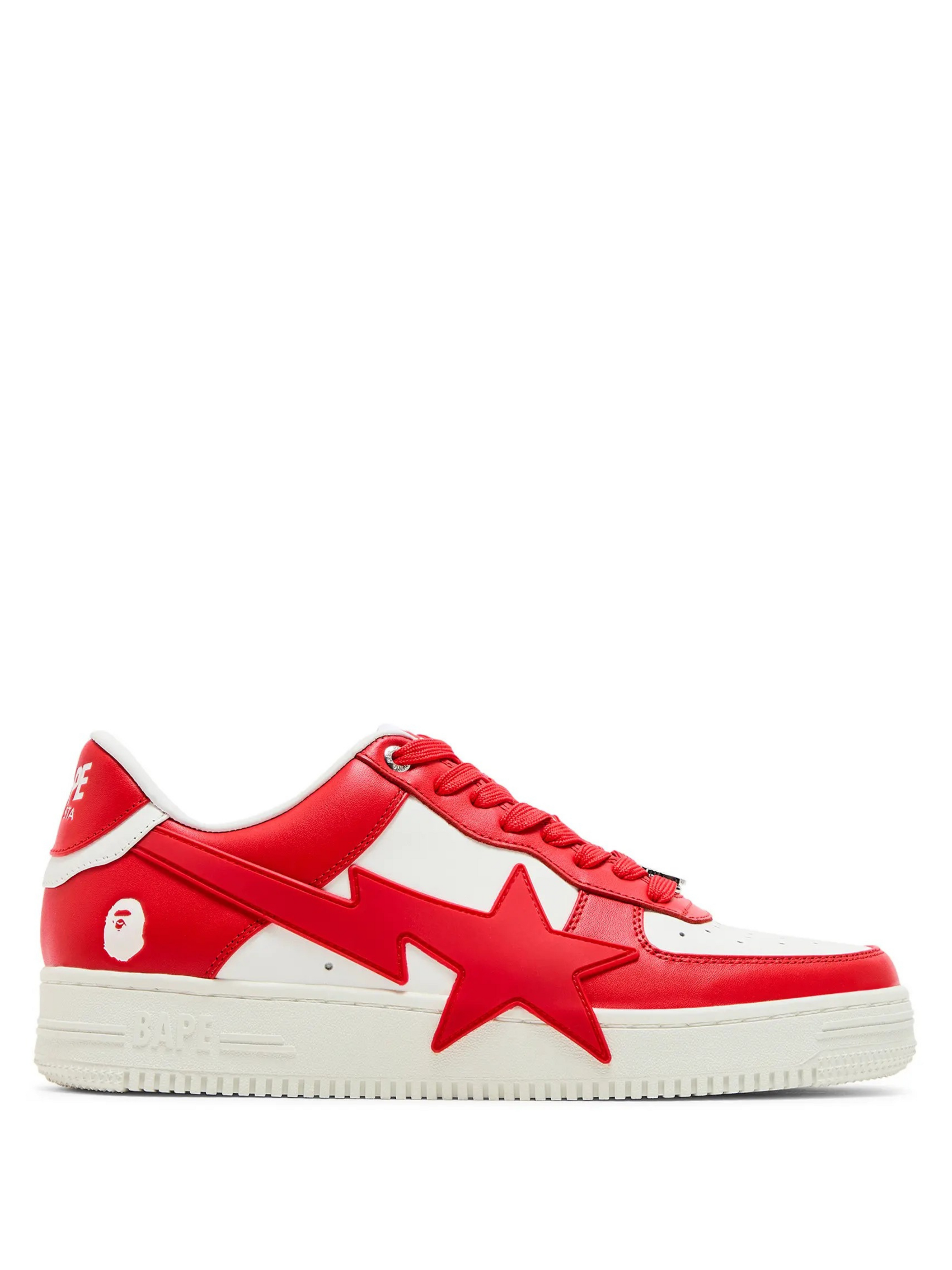 A BATHING APE® Bape Sta OS #2 - "Red/White"