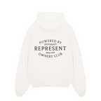 Represent Owners' Club Stamp Hoodie - "Flat White"