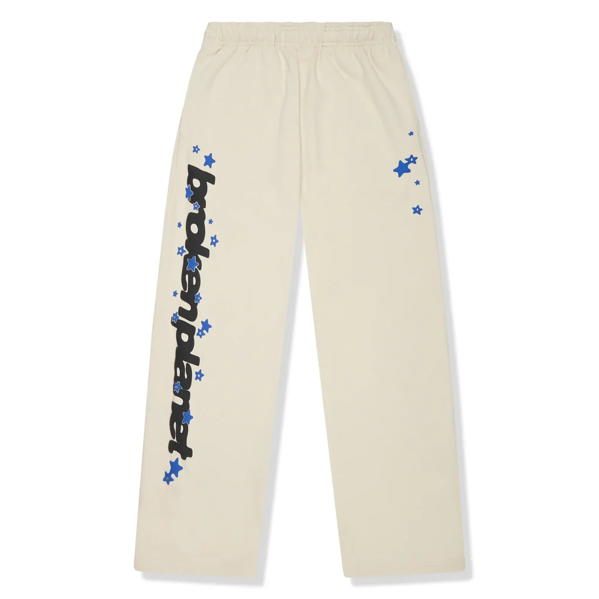 Broken Planet All The Stars Straight-Leg Sweatpants Ivory White