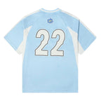 Broken Planet Football Jersey Tee 'Light Blue'