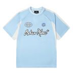 Broken Planet Football Jersey Tee 'Light Blue'