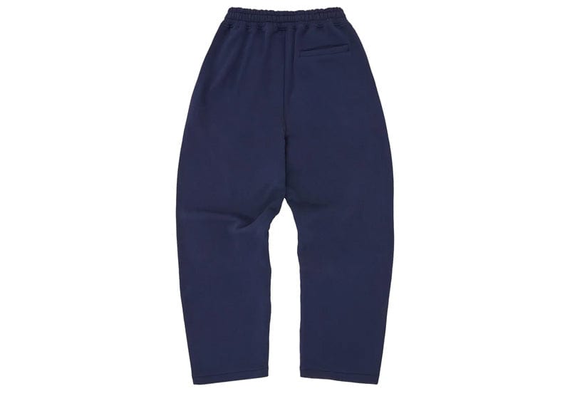 Corteiz Island Puff Print Open Hem Pant Navy