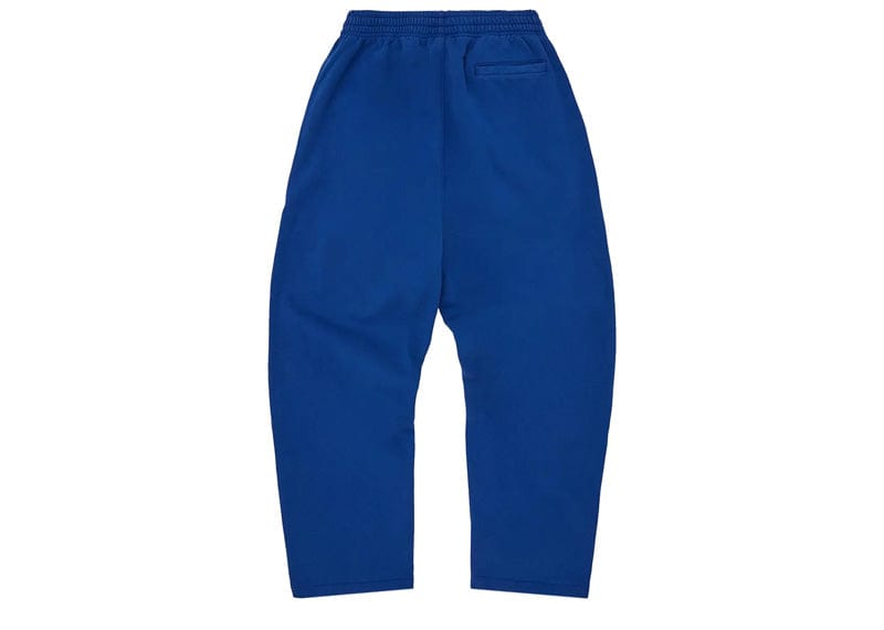 Corteiz Island Puff Print Open Hem Pant Washed Royale