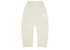 Corteiz Island Puff Print Open Hem Sweatpant Off White