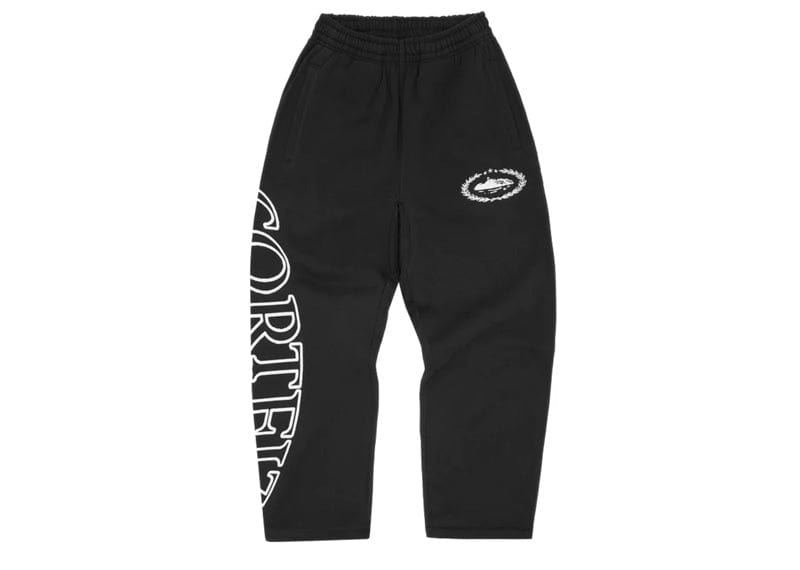 Corteiz Superior Royale Open Hem Pants black