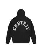Corteiz Colly Arch Zip Hoodie - "Black"