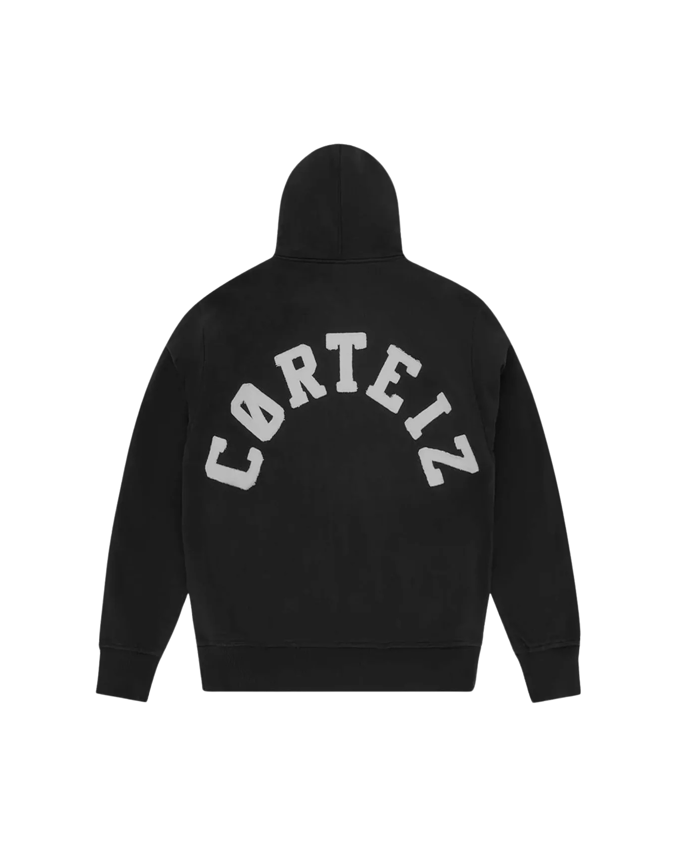 Corteiz Colly Arch Zip Hoodie - "Black"
