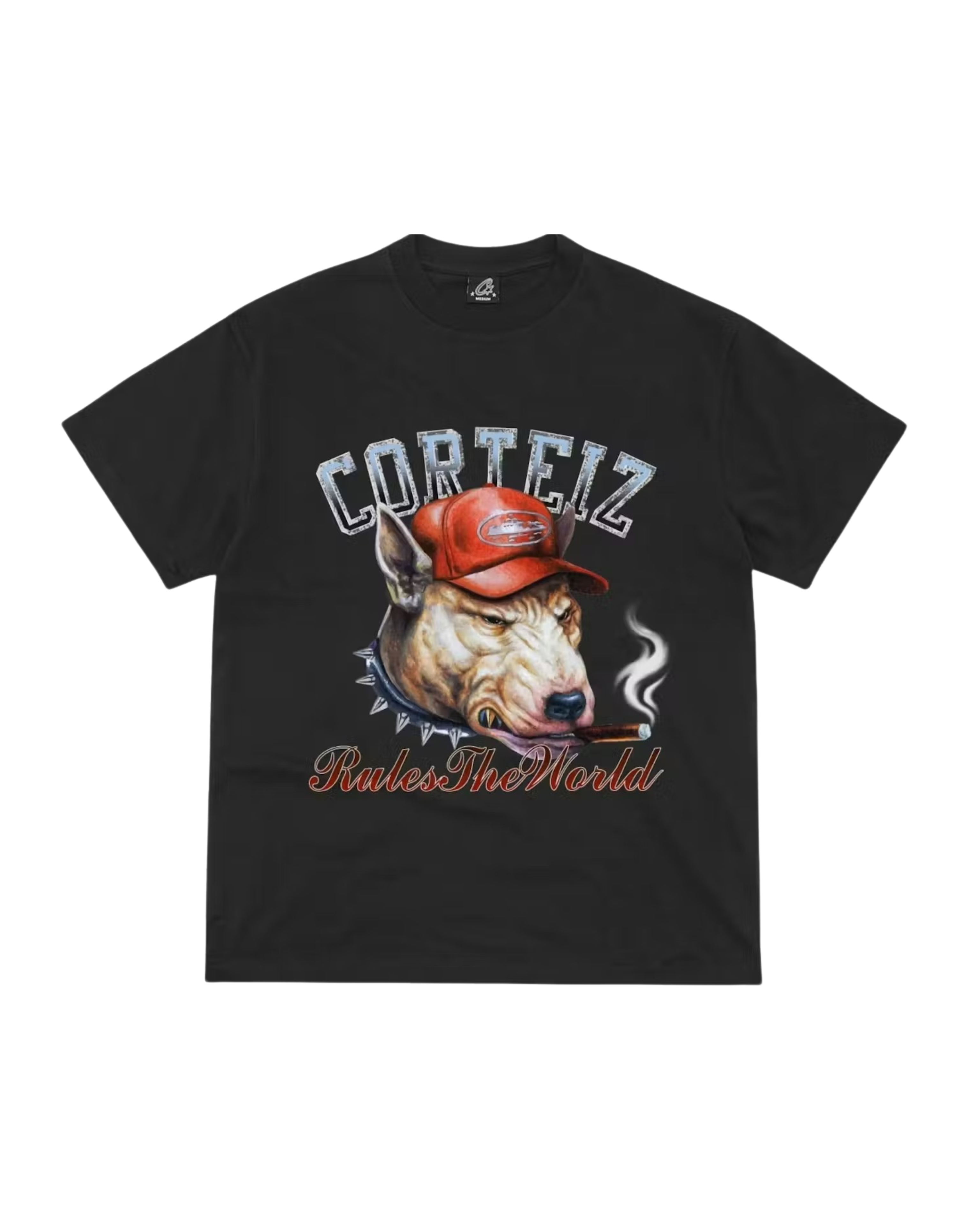 Corteiz Dog Pound Tee - "Black"