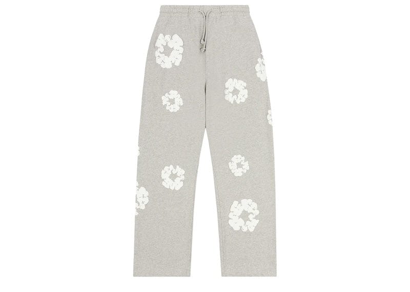 Denim Tears Cotton Wreath Baggy Sweatpants Grey