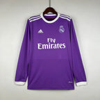Real Madrid 16/17 Away Jersey - Long Sleeve