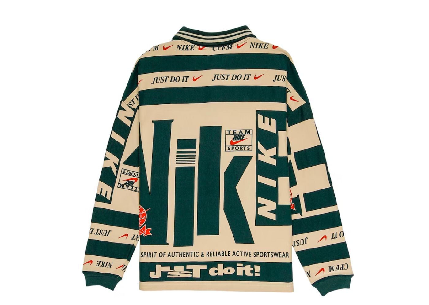 Nike x Cactus Plant Flea Market Longsleeve Polo - "Natural"