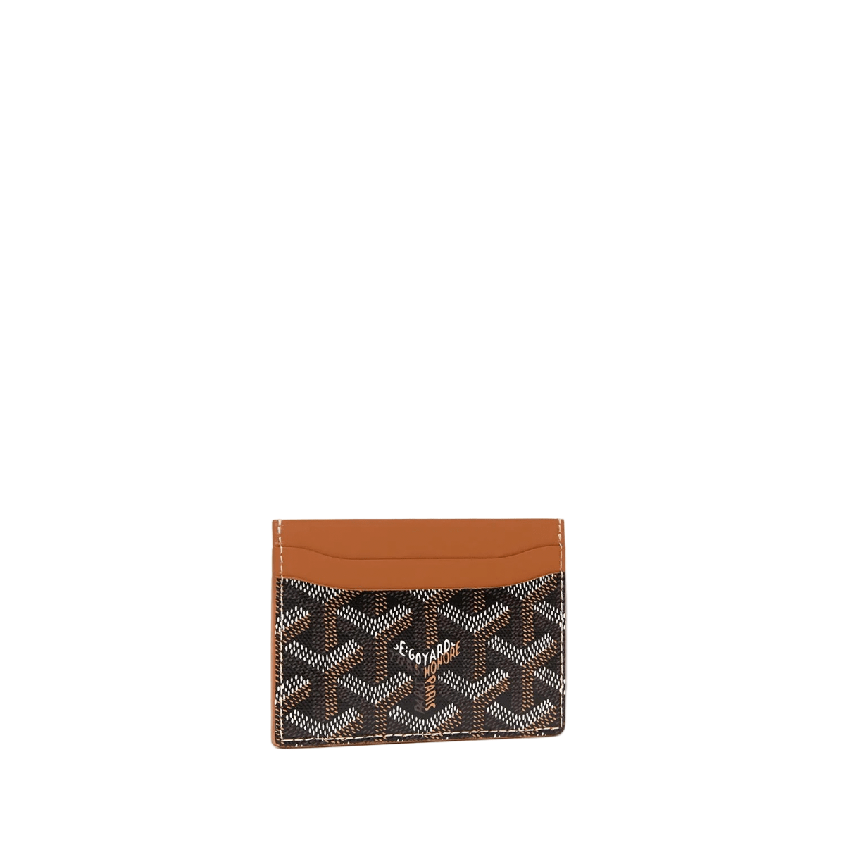 Goyard Saint-Sulpice Card Wallet 'Black & Tan'