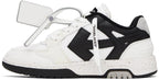 OFF-WHITE Out Of Office OOO Low Tops - "White/"Black