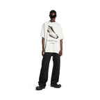 Balenciaga Basketball Sneaker T-shirt Oversized - "Dirty White"