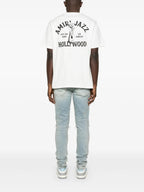 Amiri Jazz Wolf T-Shirt - "White"