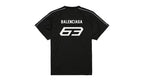 Balenciaga Automobil Lamborghini Oversized Soccer T-shirt
