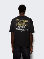Amiri Nights Oversized Tee - "Black"