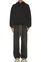 Fear of God Thunderbird Grey Print Hoodie - "Black"