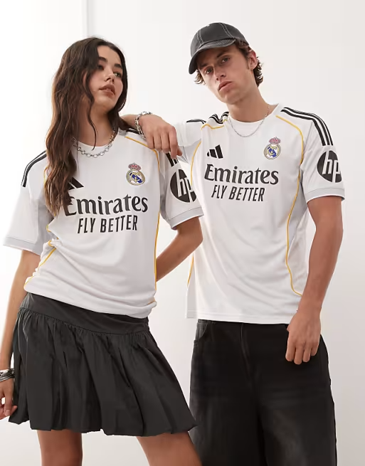 Real Madrid 25/26 Home Jersey
