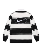 Supreme x Nike Stripe Rugby - "Black/White"
