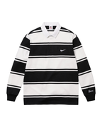 Supreme x Nike Stripe Rugby - "Black/White"
