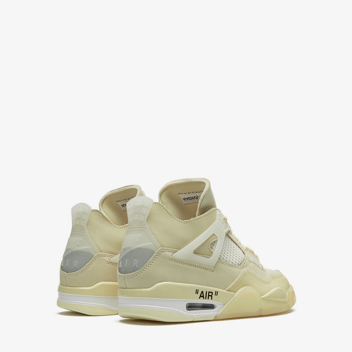 Off-White x Air Jordan 4 Retro SP 'Sail'