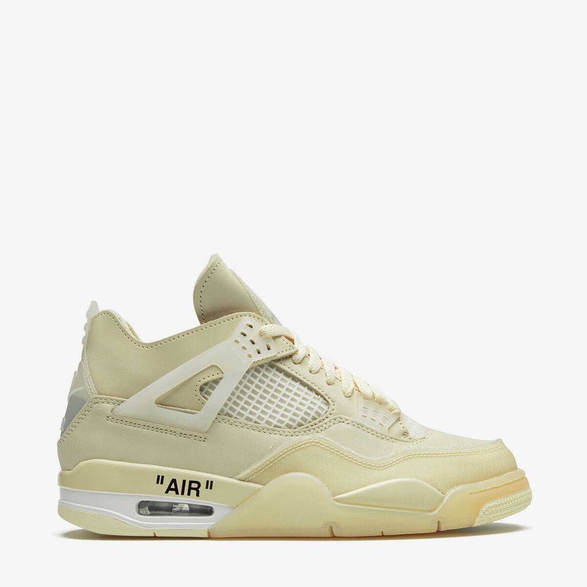 Off-White x Air Jordan 4 Retro SP 'Sail'