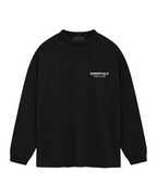 Fear of God Essentials Jersey Long Sleeve T-Shirt - "Black"