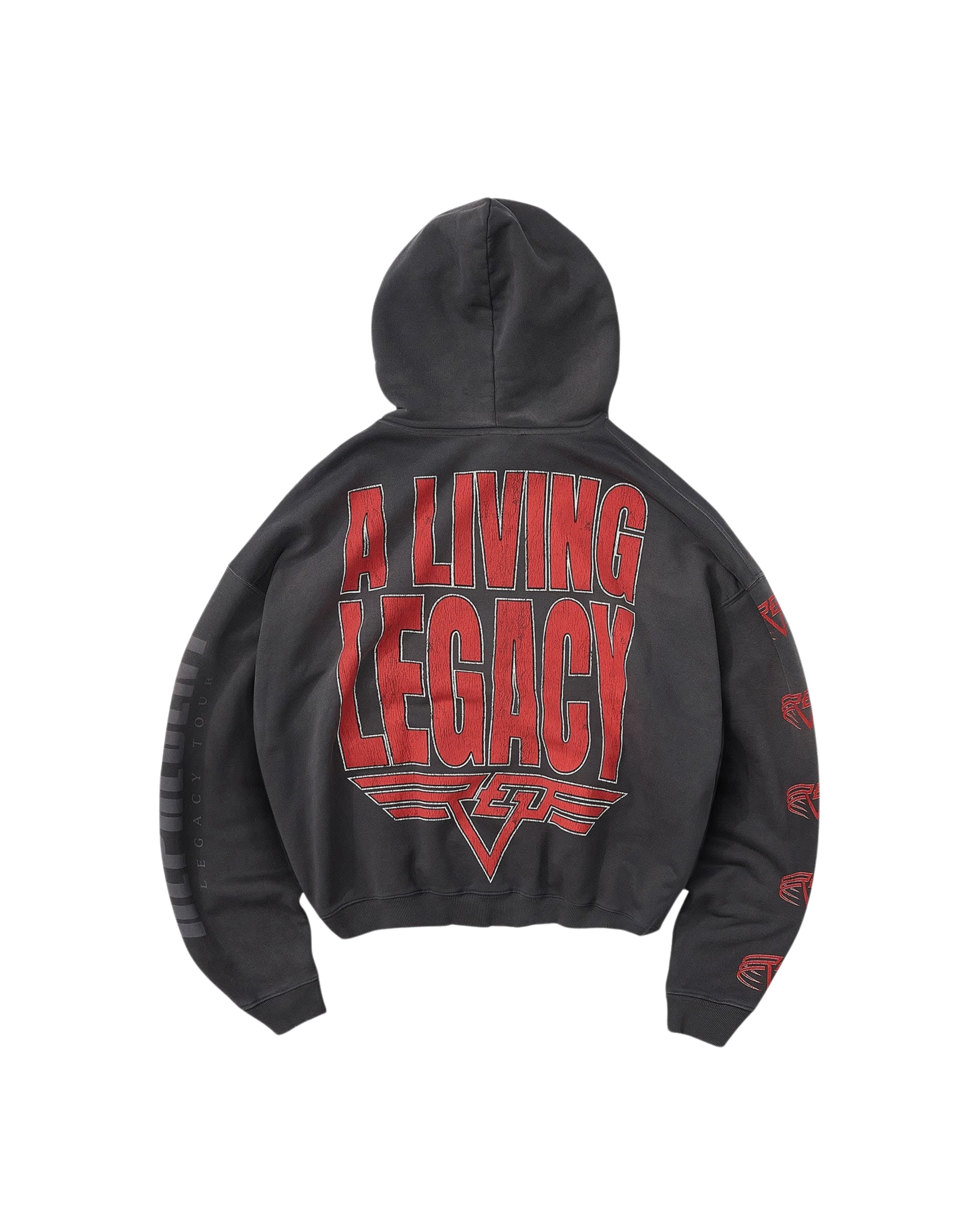 Represent Reversible Living Legacy Tour Hoodie - "Sun Fade Grey"